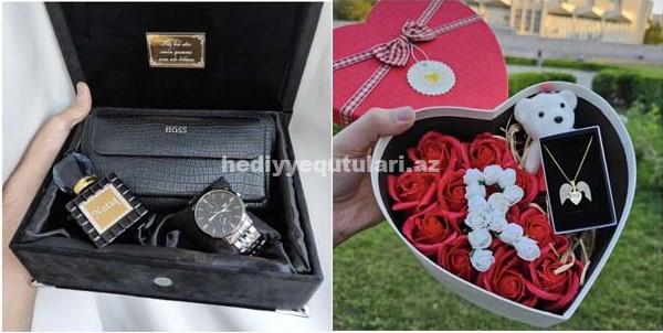 Sevgiliyə Romantik Hədiyyə Qutusu 1 sevgiliye romantik hediyye qutusu